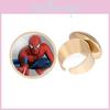 Time Stone Spiderman Adjustable Ring Avengers Gold Plated Fashion Jewelry