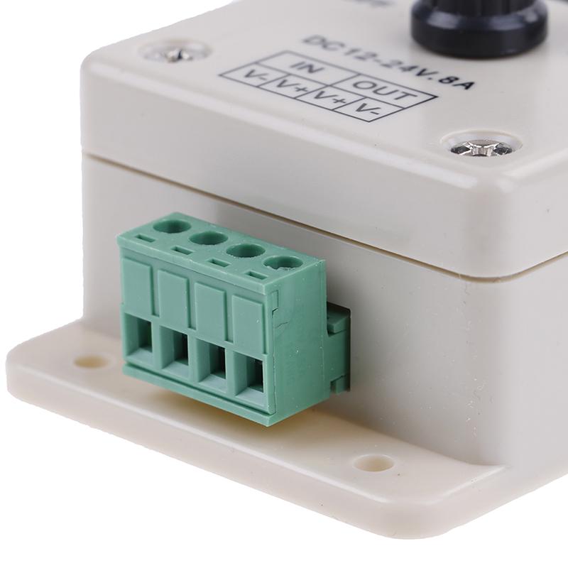 1 шт. 12 В-24 В 8 А PIR-датчик светодиодная лента выключатель диммер регулятор яркости