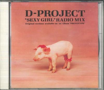 CD D PROJECT - Sexy Girl Radio Mix 18DH5297 FITZBEAT Япония Оби Японская Поп/Рок Б/У