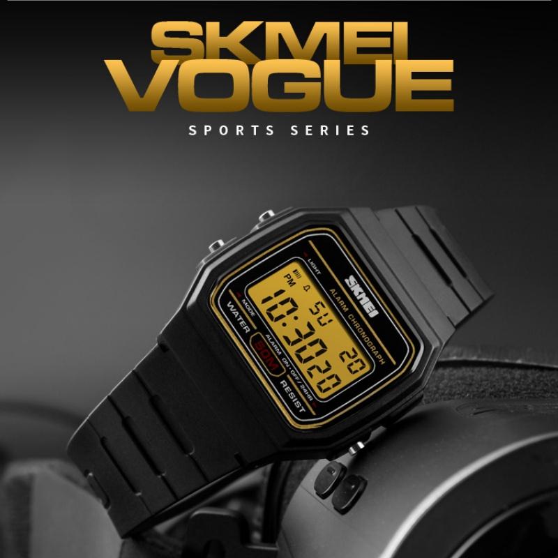 SKMEI 1412 Fashion Women's Digital Watch Waterproof Date Week Women's Watch Sports Couple Men's Watch Gift relgio feminino