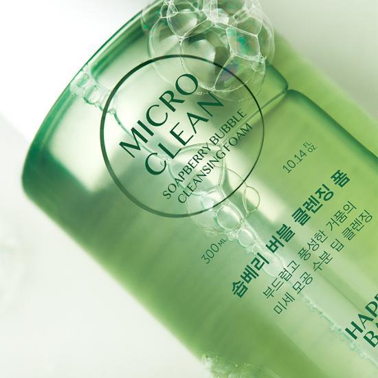 HAPPY BATH Micro Clean Bubble Cleansing Foam 300ml Choose 1