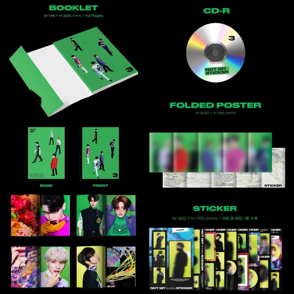 NCT127 - Наклейка (Липкая Вер.)