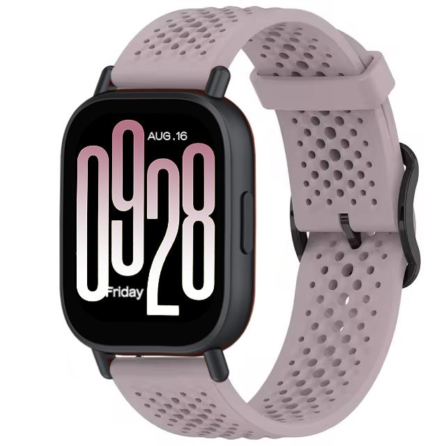 20mm 22mm Silicone Strap for Redmi Watch 5 Active/Lite Sports Smartwatch Breathable Replacement Wristband for Redmi Watch 5 Lite