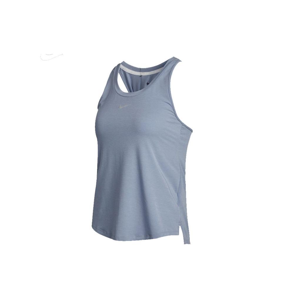 Nike One Luxe Dri-Fit Standard Tank Top женские топы Peacock-Blue DD4909-493
