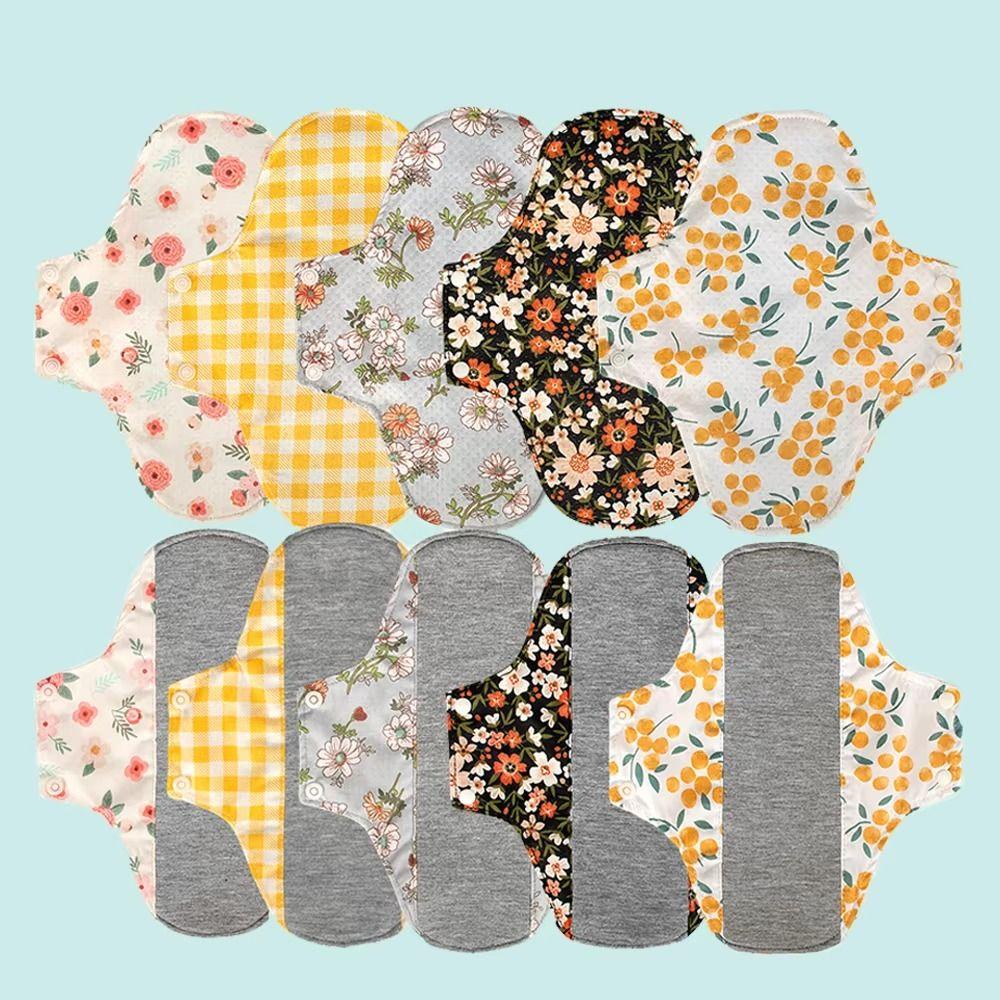 Graphene Washable Sanitary Napkins Fast Absorbent Panty Liner Menstrual Cloth Pads Adult Elderly