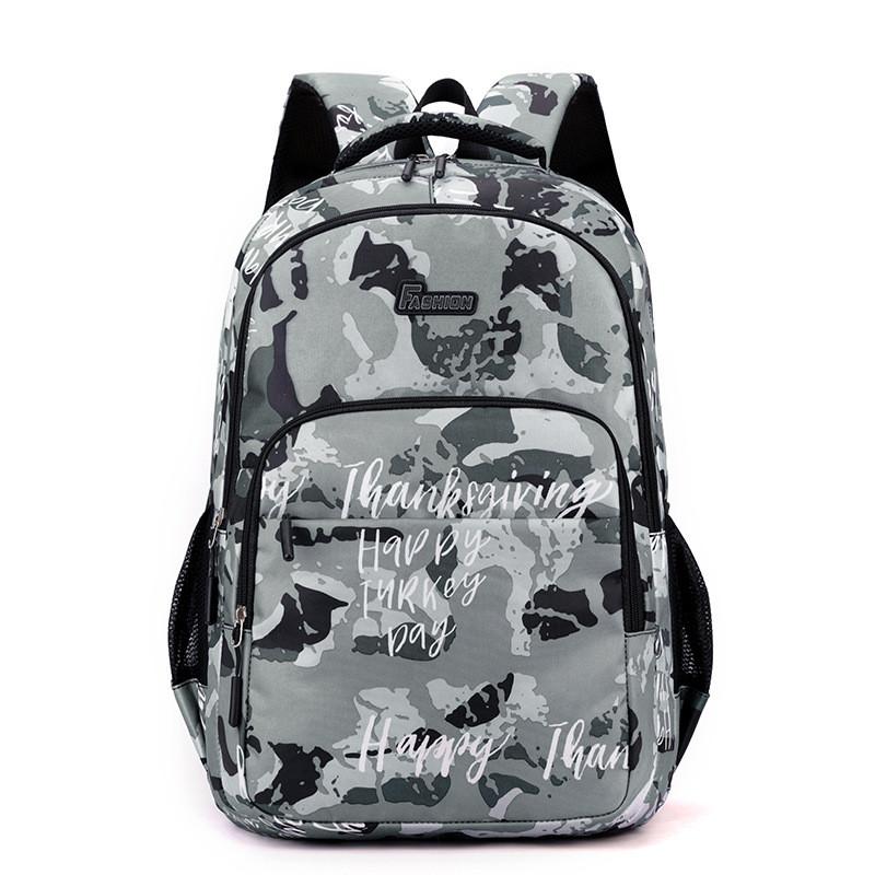 Block Oxford Fashion Backpack With Durable Straps For Daily Wear