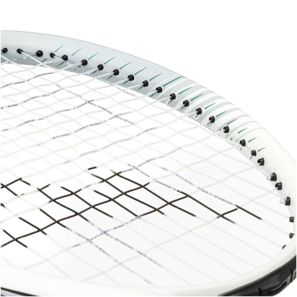 Mizuno Deeforce Tennis Racket 63JTN544 S-10 (Soft Tennis), Unisex, White/Jade Green, 0U,