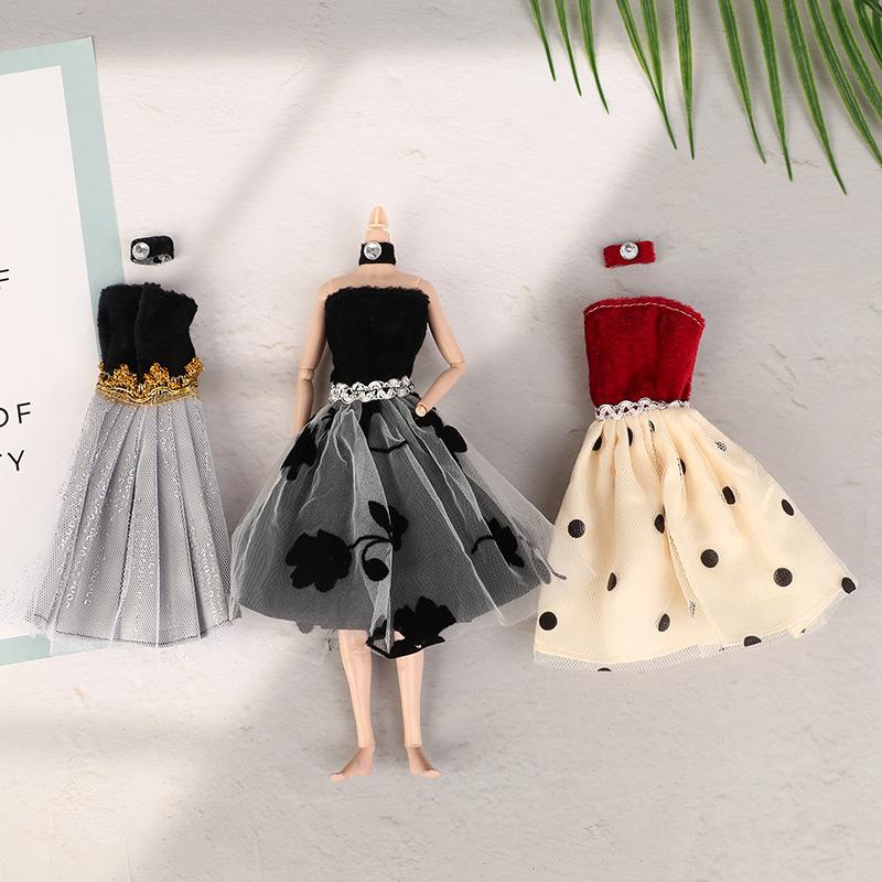 Кукольная одежда, банкетная вечеринка, красивое платье для 11,5-дюймовой куклы, сексуальная кукла