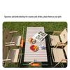 MOBIGARDEN Carbon Steel Camping Roll-Up Table