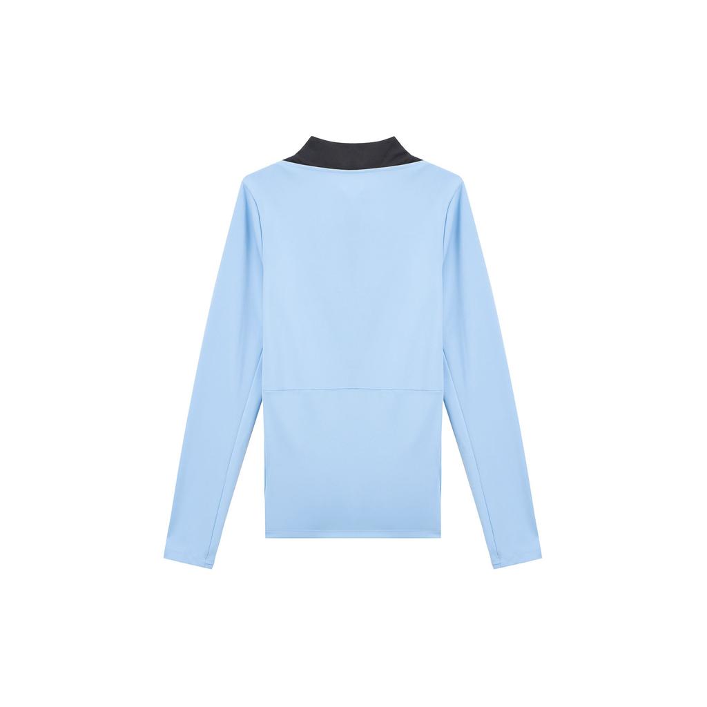 Nike Dri-Fit Шанхай Шэньхуа Дофамин Быстросохнущая Удобная Универсальная Футболка с Длинным Рукавом Мужские Топы Мысленно-синий Угольно-черный Кампусный-синий HM5725-436