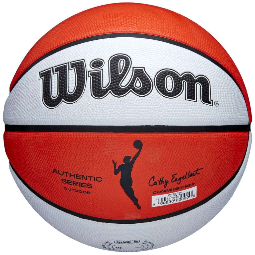 Wilson Мяч для баскетбола WNBA Authentic Series Outdoor, оранжевый, унисекс