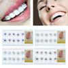 10pcs/Box Fashion with Box Jewelry Teeth Decorations Crystal Tooth Gem Decor Dental