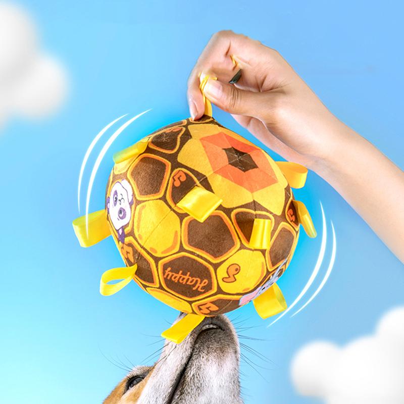 Pet Interactive Toys Cartoon Ball Dog Toy Pet Chewing Toys Training Decompress Bite Resistant Plush Dog Toys Pet Supplies