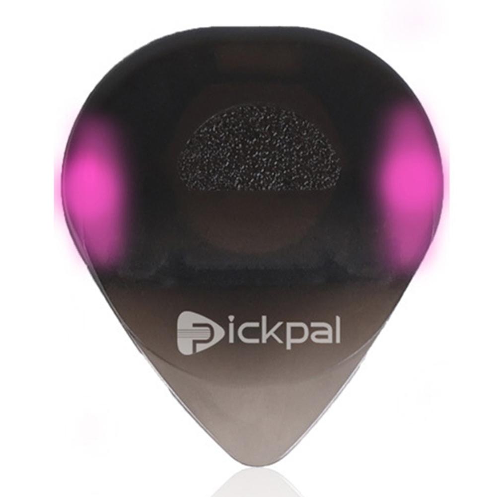 Медиаторы для электрогитары с высокочувствительной светодиодной подсветкой, музыкальный инструмент, светящийся плектр, нескользящий для бас-электрогитаристов