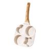 Zhi Shi Non-Stick Star Shape 4-Hole Frying Pan Set