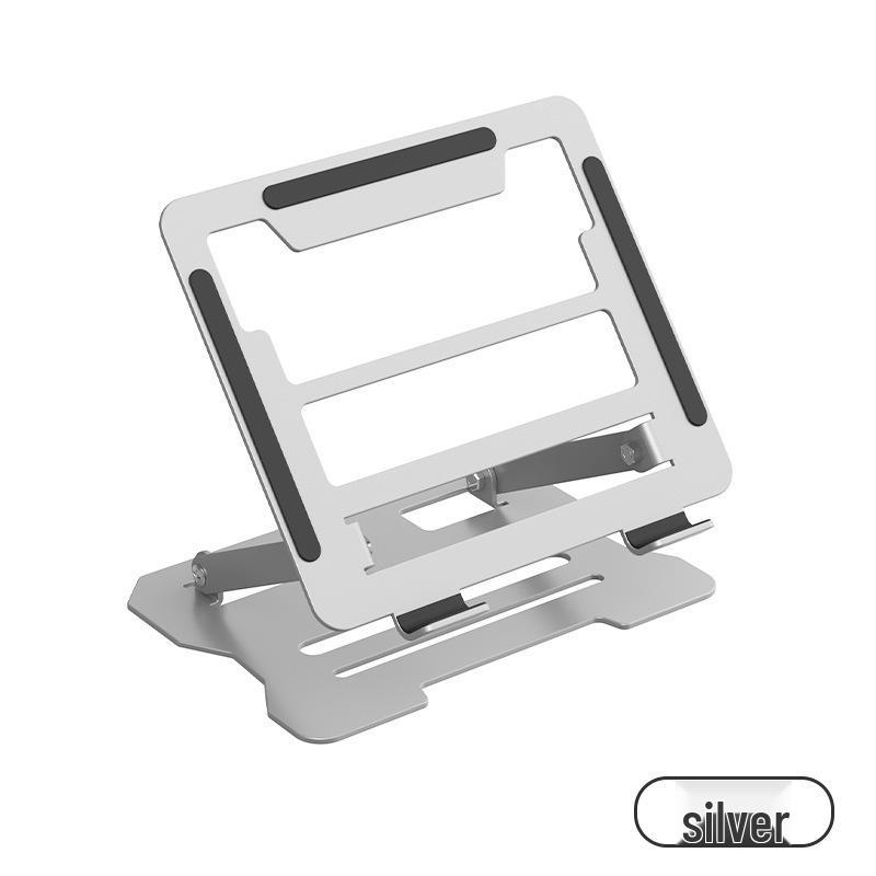 Вращающаяся регулируемая металлическая подставка для ноутбука с охлаждением и регулировкой высоты для игр