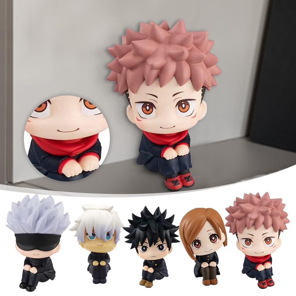 Spell Back To War Hand Puppet Q Version Of The Five Stripes Goku Staff Yoji Model Car Cake Ornaments Twisted Egg Dolls