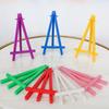 Plastic Painting Display Stand Adjustable Painting Holder Triangle Easel  Office Desk