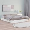 VidaXL Bed Frames White 150x200 Cm Extra Large Solid Wood 820672