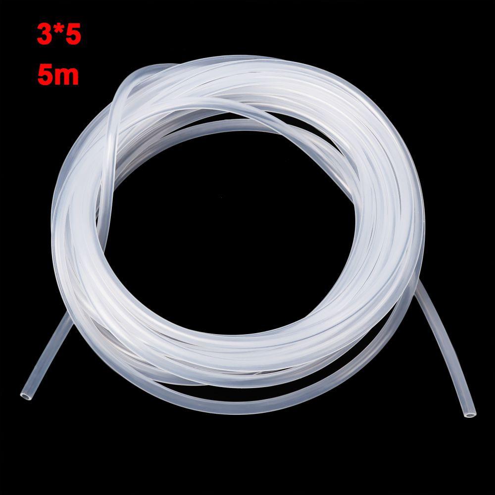 Clear Out Diameter 5/13/16mm Flexible Tube Silicone Rubber Hose Plumbing Hoses Beer Milk Pipe