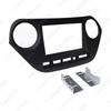 Hyundai I-10 Double Din Car Audio Frame, Right Titanium Finish