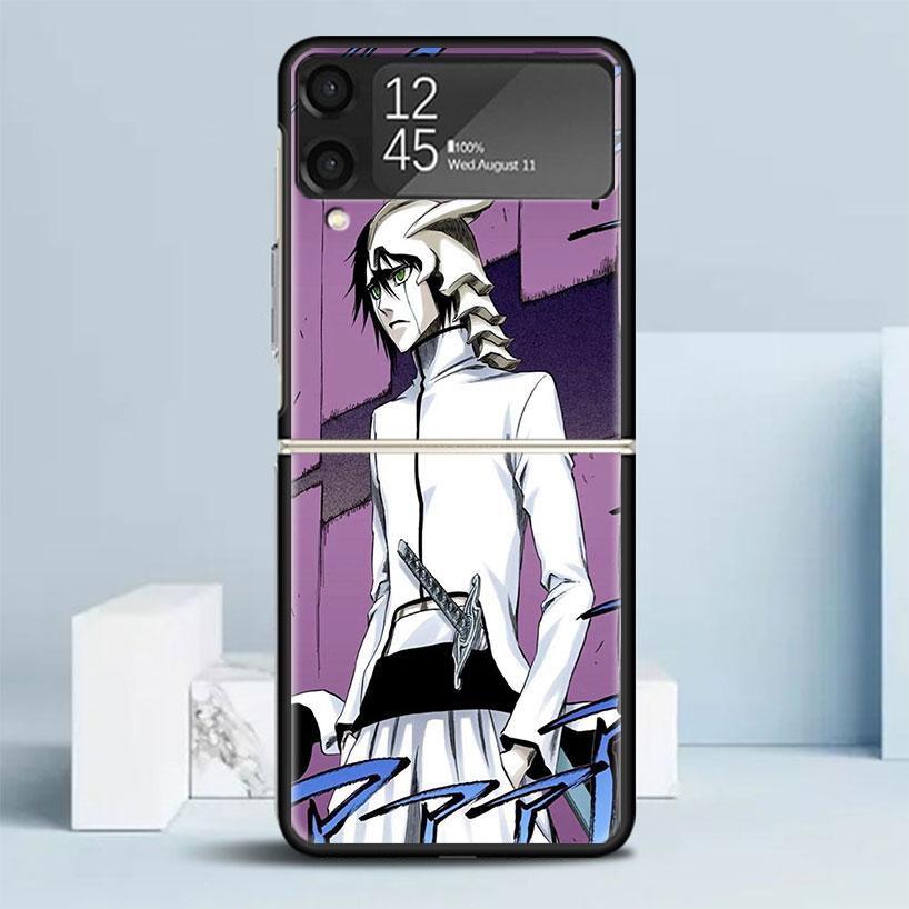 Чехол для телефона Bleach Улькиорра Сифер 4 для Samsung Galaxy Z Flip7 Flip6 5G Flip5 Flip4 Flip3 ZFlip 7 6 3 4 5 Ударопрочная задняя крышка