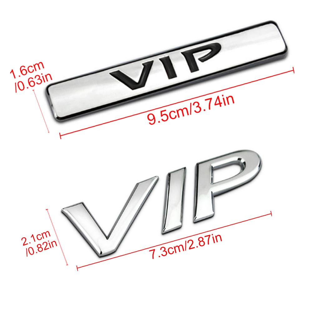 Car Styling 3D Metal Sticker VIP Emblem Decals for L/and Rover R/ange Rover Evoque RR EVQ Defender SV SVR Velar Accessories