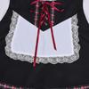 Oktoberfest Dress Women Bavarian Carnival Costume Halloween Party Farmhouse Style Short Sleeve
