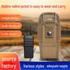 Multifunction Tactical Waist Bag with Molle System and Walkie-Talkie Holder