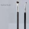 1 шт. Кисть для подводки глаз, контурная подводка для бровей, угловая кисть, портативная маленькая угловая кисть для подводки бровей, женский макияж, косметические инструменты