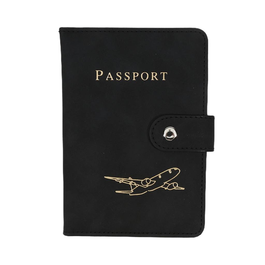 Многофункциональный держатель из ПУ, обложки для билетов с рисунком самолета, защитная обложка для паспорта, держатель для удостоверения личности, держатель для кредитных карт, дорожные аксессуары
