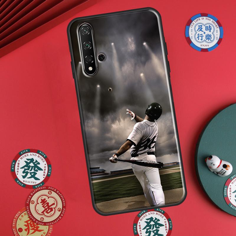 Бейсбол Для Huawei P60 Pro P30 P40 Lite Nova Y61 Y91 Y90 Y70 Y60 Y72 12s 12i 11i 7i 8i 9 10 SE Чехол