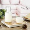 450/550ml Glass Water Pitcher Glass Cup and Pot Set Heat Resistant Milk Tea Glass Water Bottle Bedside Table Drinking Pitcher