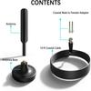 Black Upgraded TV Antenna Digital HD Antenna Indoor HDTV 1080P 100M Signal Range
