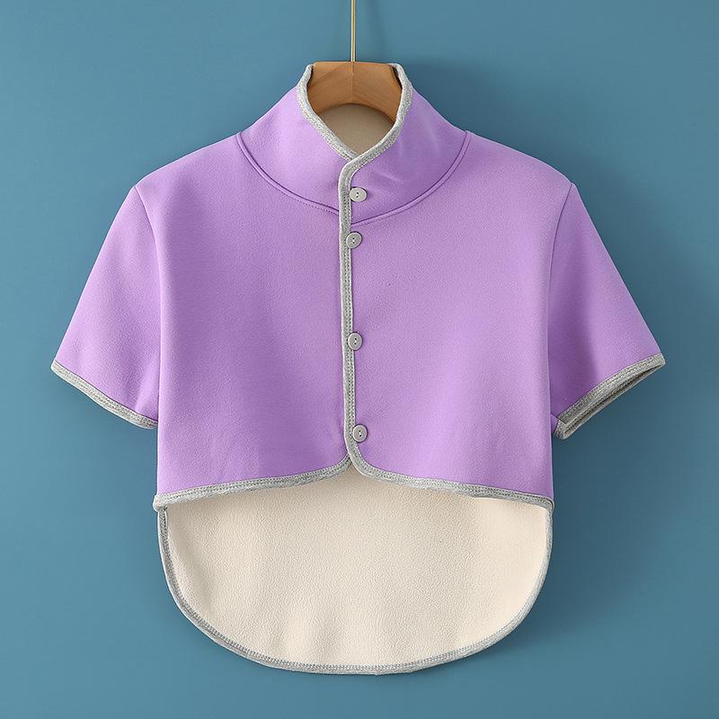 German Velvet Warm Shoulder & Cervical Vertebra Shawl for Women – Ideal for Autumn & Winter, Comfort for Middle-Aged & Elderly.