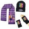 KPOP Witch Hunt Group Scarf, Winter Hat, Glove Set, Children's Double-sided Fleece Warm Scarf, Cold-proof Hat