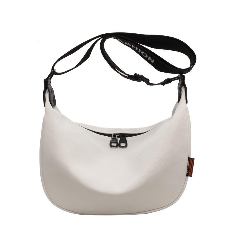 Ladies Slouchy Crescent Bag Niche Minimalist Crossbody Dumpling Bag Sport Casual Large Capacity Single Shoulder Bag