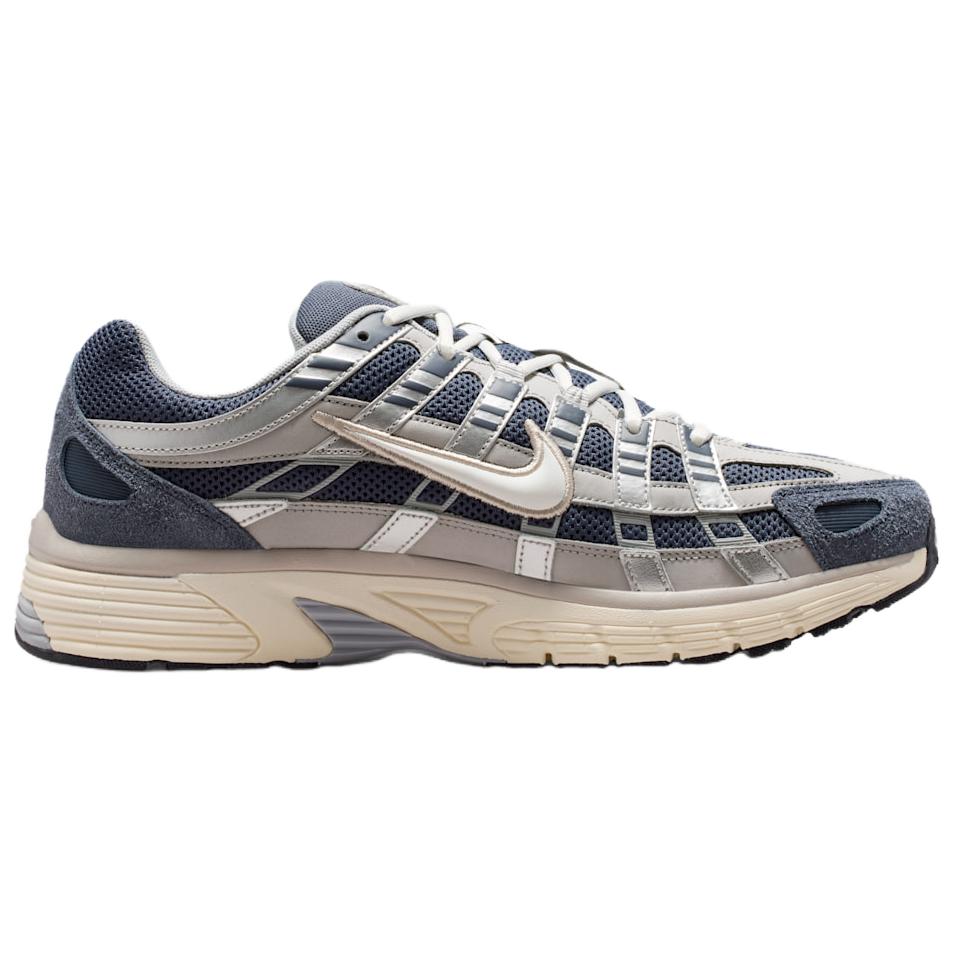 Nike P-6000 Удобные Прочные Дышащие Беговые Кроссовки Мужские кроссовки Синий Серый Бежевый IU7549-400