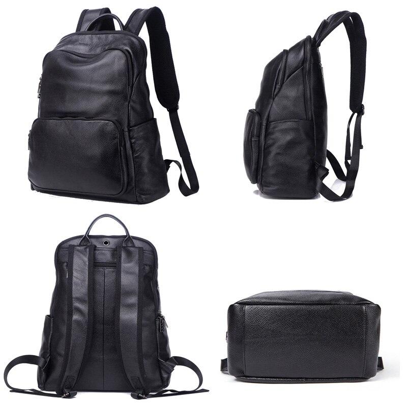 Zency 2021 новый модный дизайнерский рюкзак из воловьей кожи, повседневный женский рюкзак, сумка для ноутбука, противоугонная сумка для мужчин