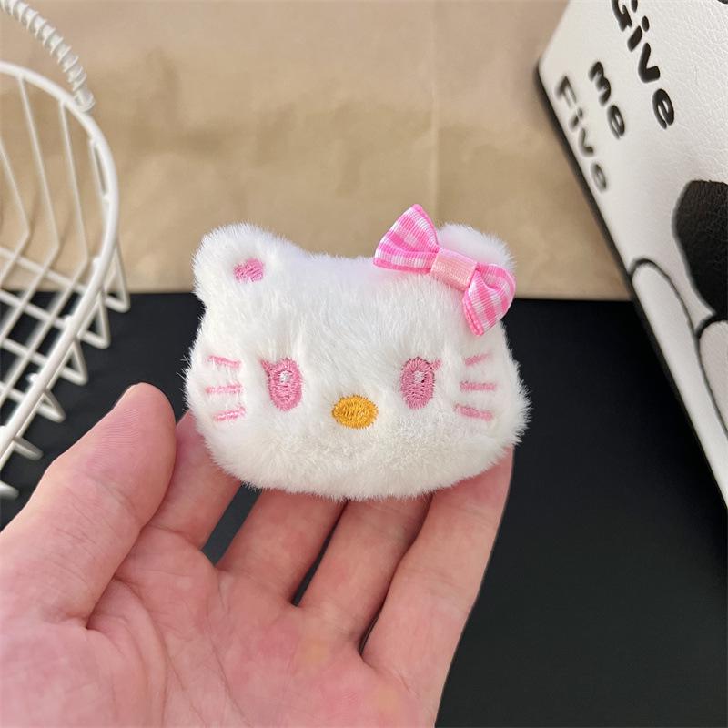 Милая Маленькая Плюшевая Кукла Брошь Кошка KT для DIY Украшения Одежды, Сумок, Обуви и Носков