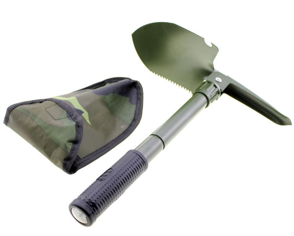 Multifunctional Folding Entrenching Shovel: Outdoor, Camping, Survival, Self-Defense Gear