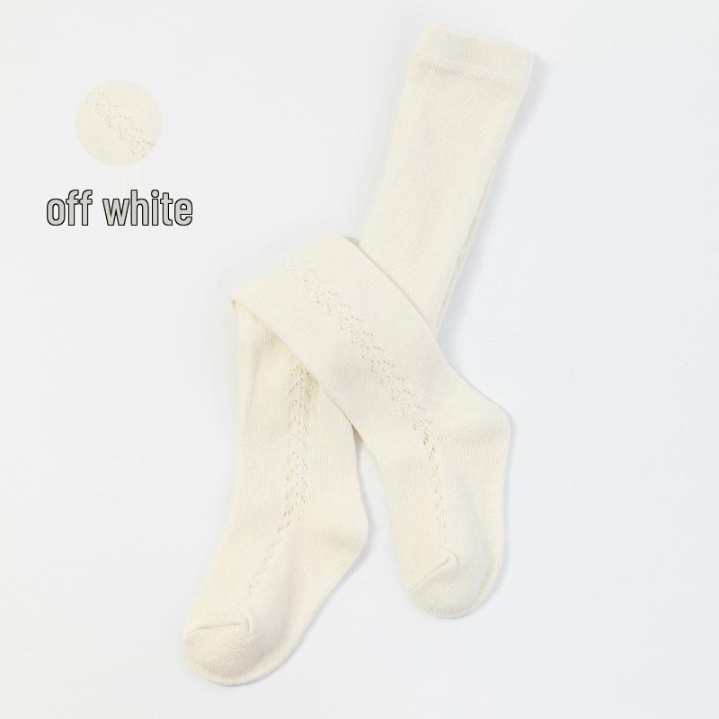 Хлопковые сетчатые леггинсы в испанском стиле для младенцев и малышей на весну/лето