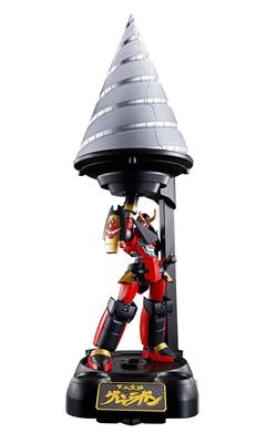 TAMASHII NATIONS Soul of Chogokin Tengen Toppa Gurren Lagann Complete Transformation Combined Gurren Lagann Giant Spin Giga Drill Set 180 мм Painted