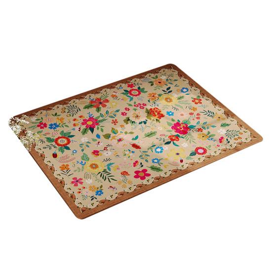 Коврик для ванной комнаты Коврик для пола Быстро впитывающий Цветочный принт Быстросохнущий Диатомовая грязь Противоскользящий