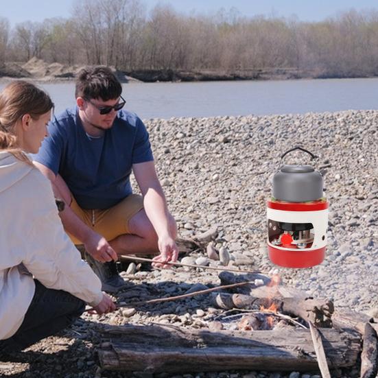 Portable 10-Wicks Kerosene Stove 3-5 Person Lightweight Camp Stove Heater Outdoor Cooking BBQ Picnic Camping Hiking Kerosene Furnace Burner