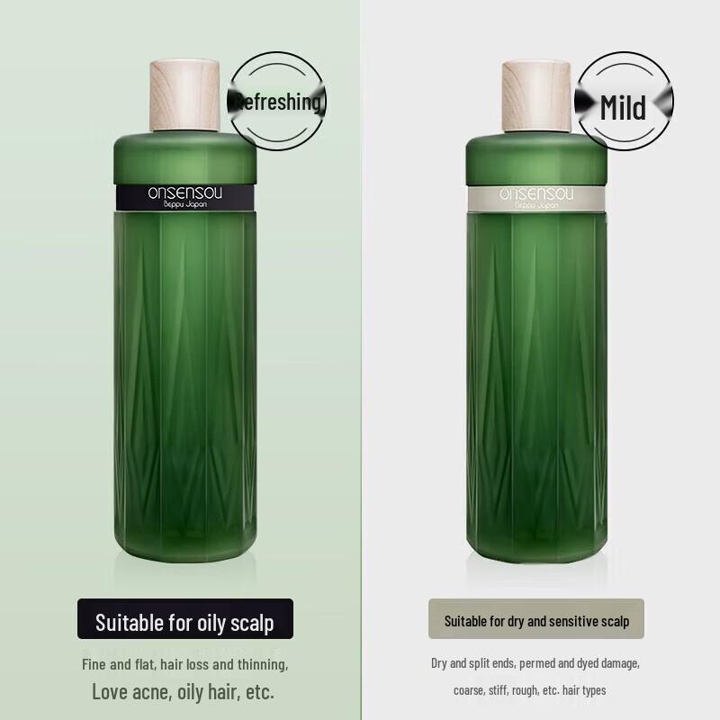 ONSENSOU Японский освежающий шампунь без силикона