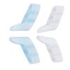 Коробка 8 пар Разделитель мизинца Корректор большого пальца стопы (Hallux Valgus) Разделитель для пальцев ног, которые накладываются друг на друга