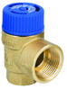 MSW Safety Valve 3/4'x 1 Inch 10 Bar for Domestic Hot Water Installations