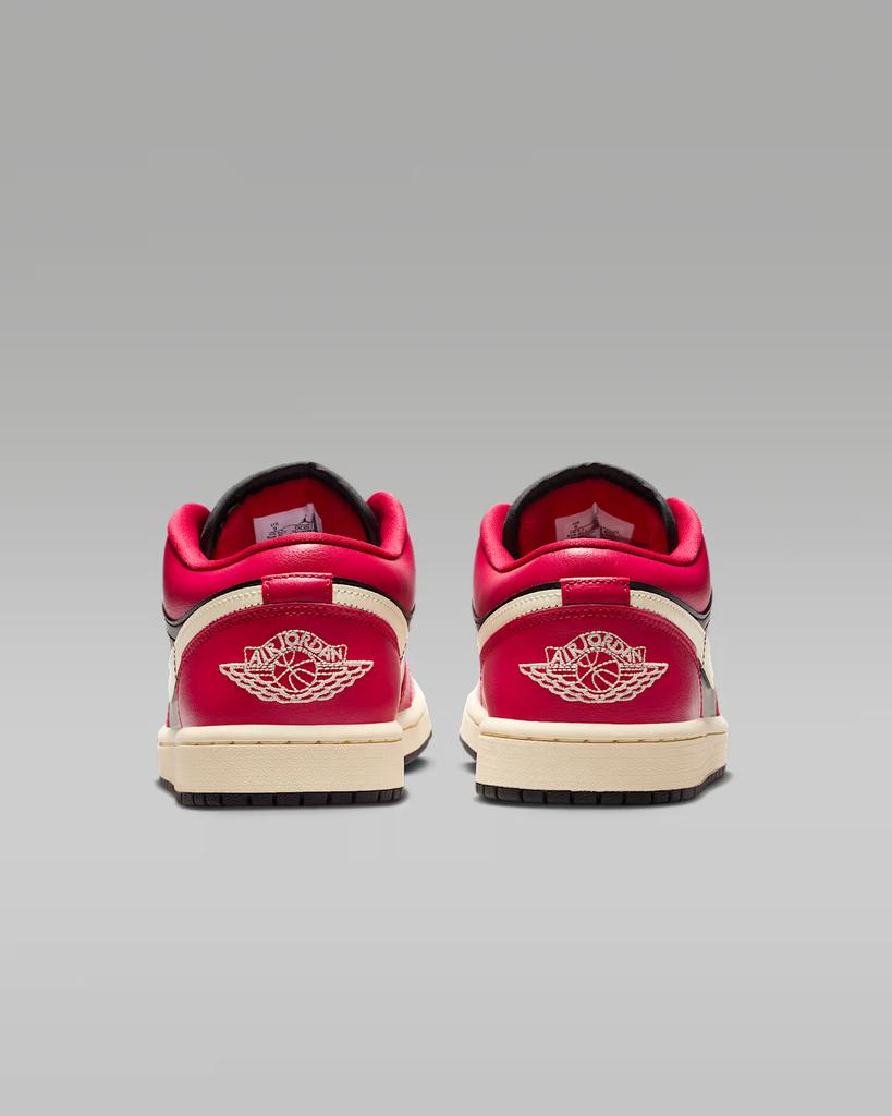 DC0774-605 Air Jordan 1 Low Мистический гибискус Черное кокосовое молоко (Женский)