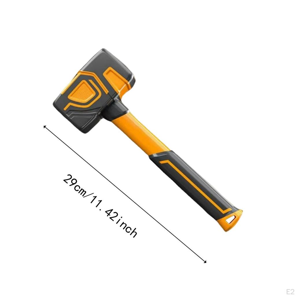 Напольный резиновый молоток Большая киянка для плитки, колышков для палатки, изготовления ювелирных изделий